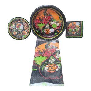 Disney Villains Party Set for 18 Haunted Halloween Decoration Tablecover Napkins